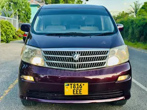 Toyota Alphard 2004 Maroon