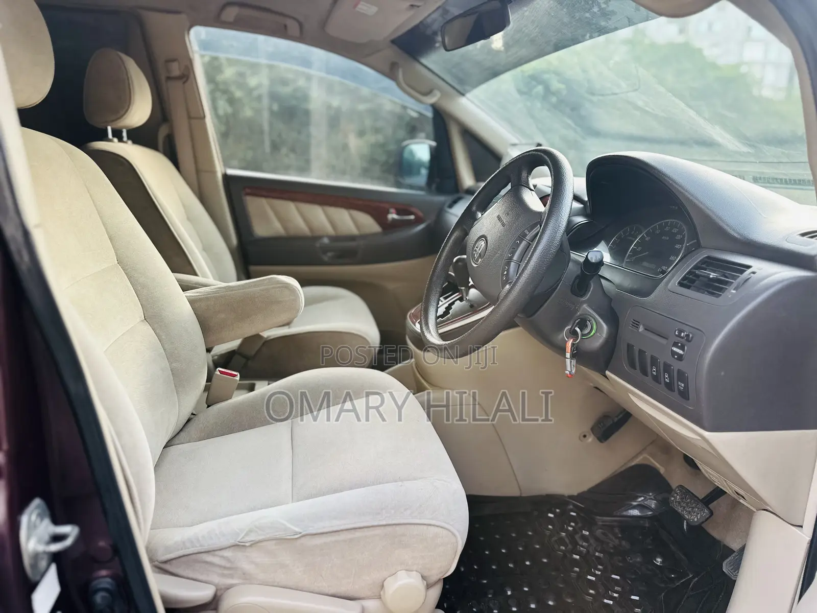 Toyota Alphard 2004 Maroon