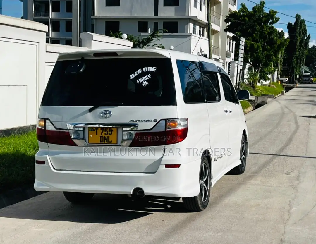 Toyota Alphard 2008 White