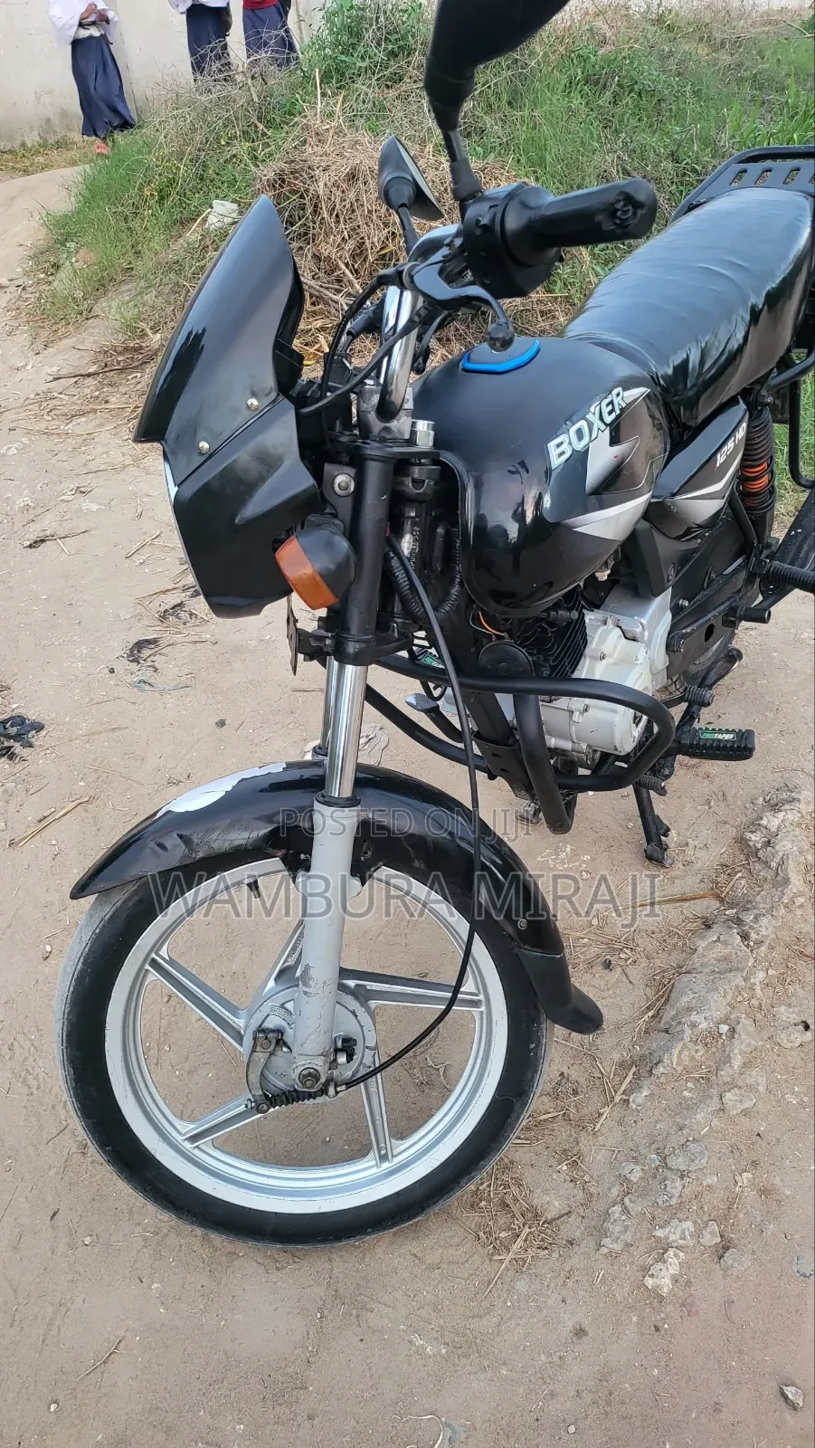 New Bajaj Boxer 125 2025 Black