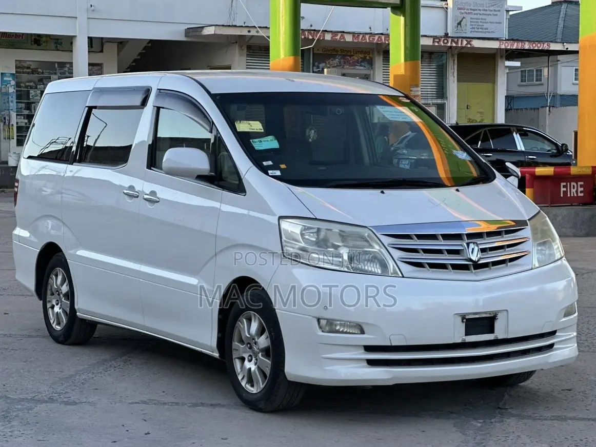 Toyota Alphard 2007 White