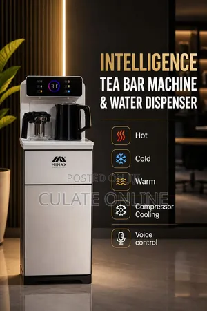 Mimax Intelligent Tea Bar Machine and Water Dispenser With Compressor