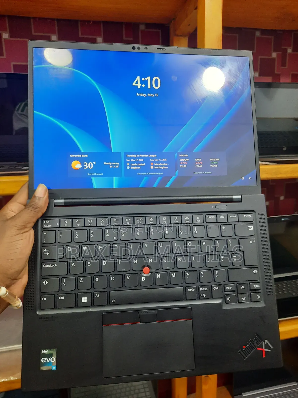 Laptop Lenovo ThinkPad X1 Carbon 16GB Intel Core i7 SSD 512GB