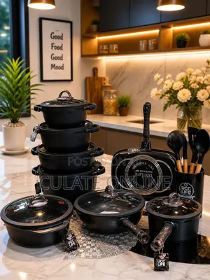 35pcs Ucc Life Non-Stick Cookware Set