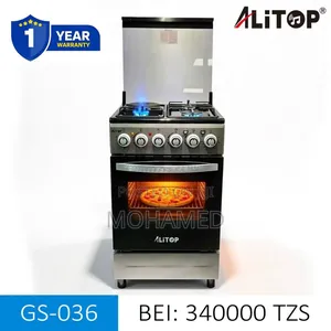  Alitop Oven 50×50 – 3 Gas + 1 Electric 