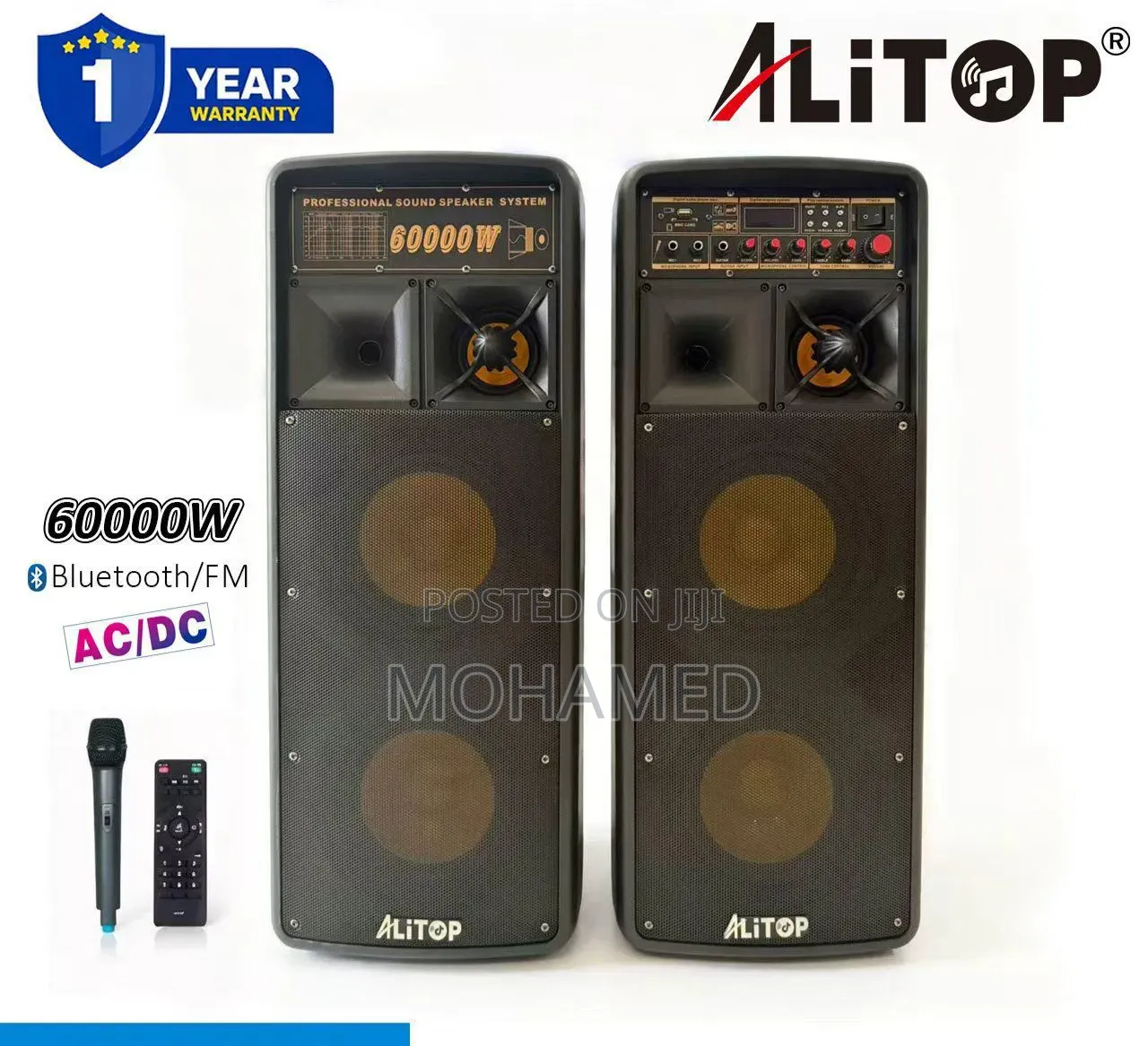 Alitop Sp 8801 6000w Professional Speaker