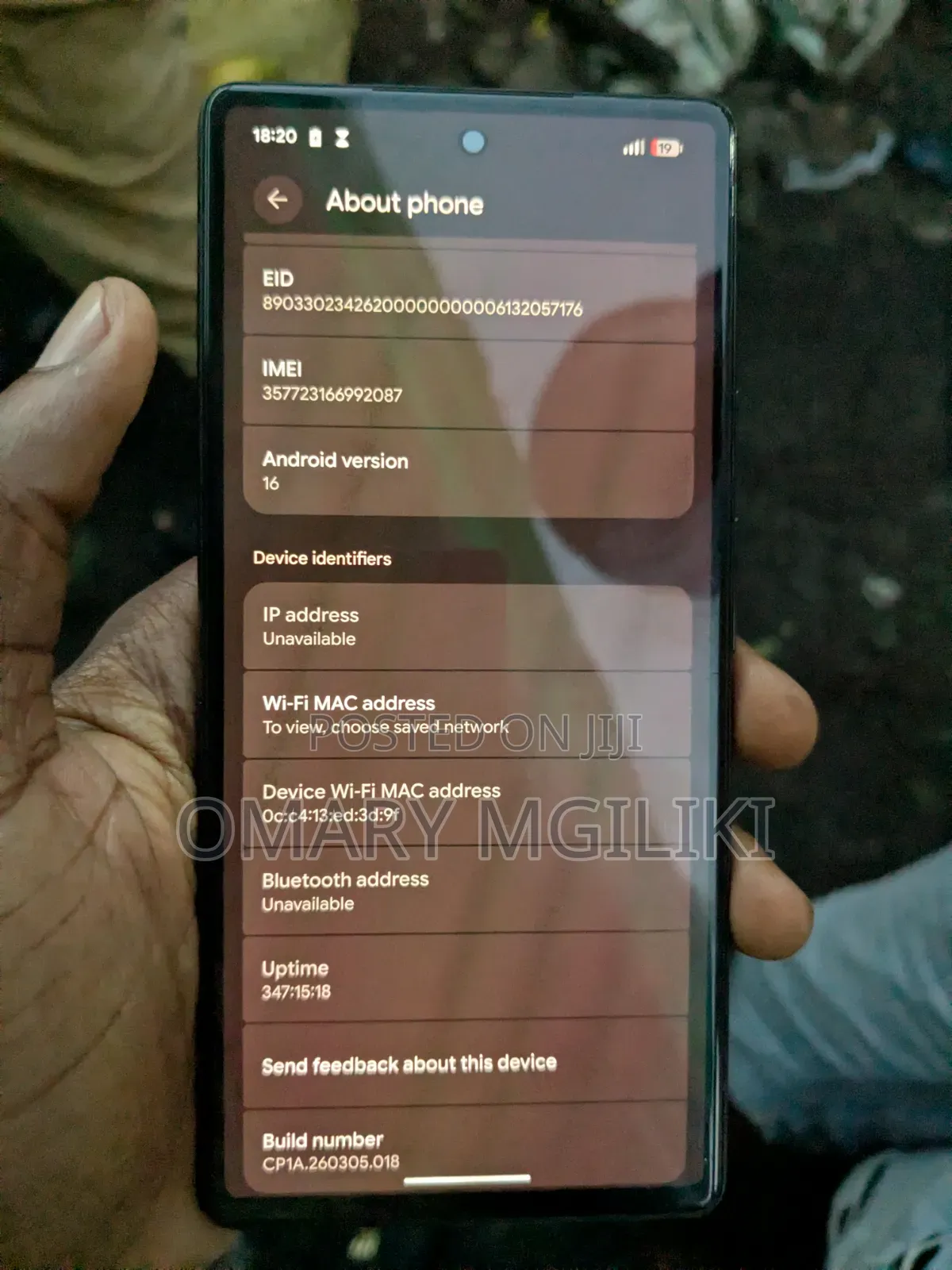 Google Pixel 6 128 GB Gray