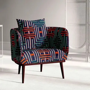 Sofa Made With African Print Cloth/Mud. Just Call/Text We're Available