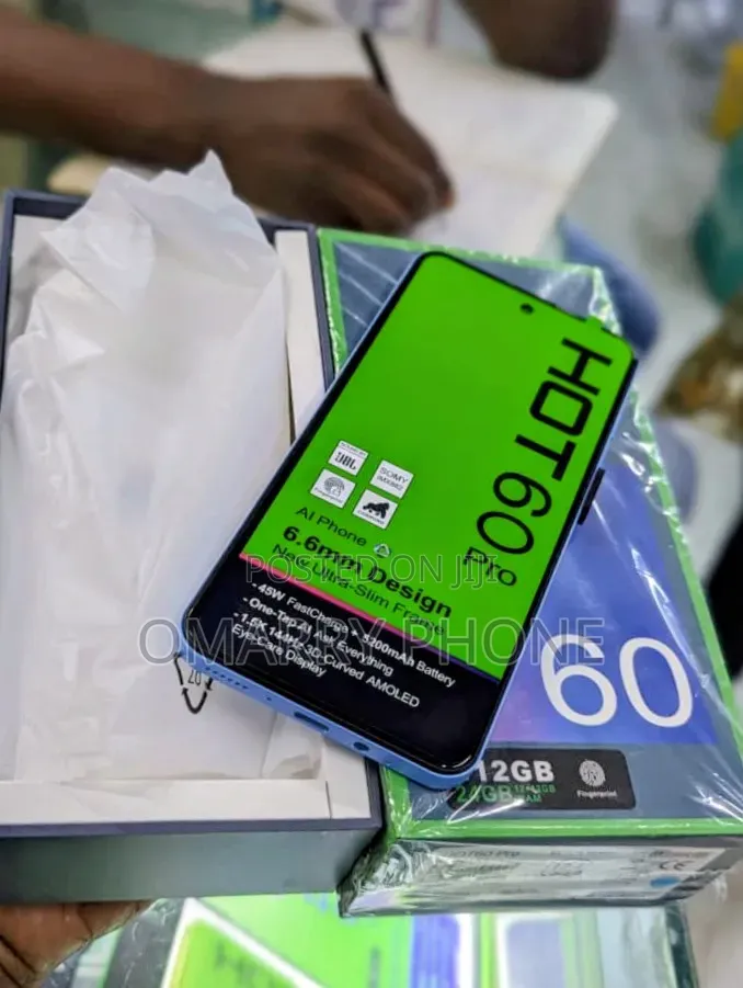 New Infinix Hot 60 Pro 256 GB Blue