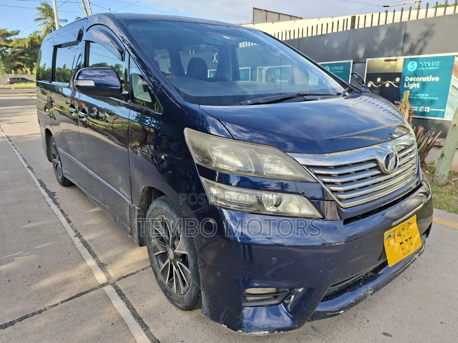 Toyota Alphard 2009 Blue