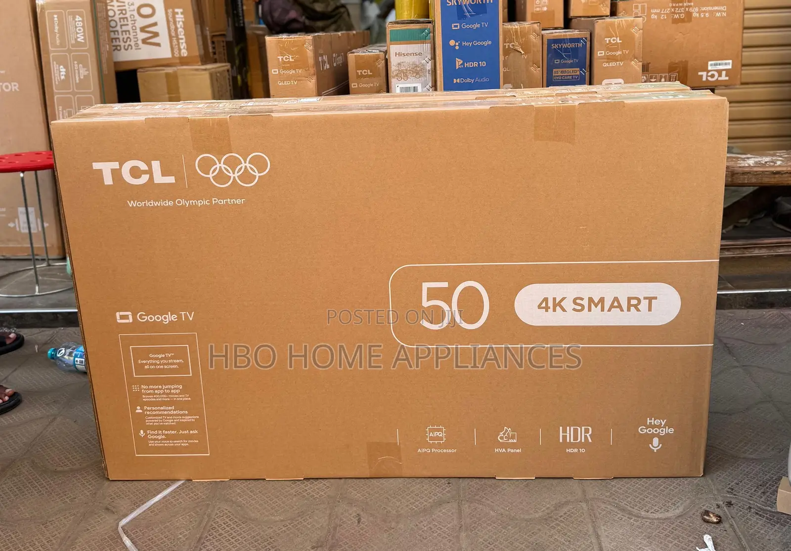 TCL Smart Google Tv 50”