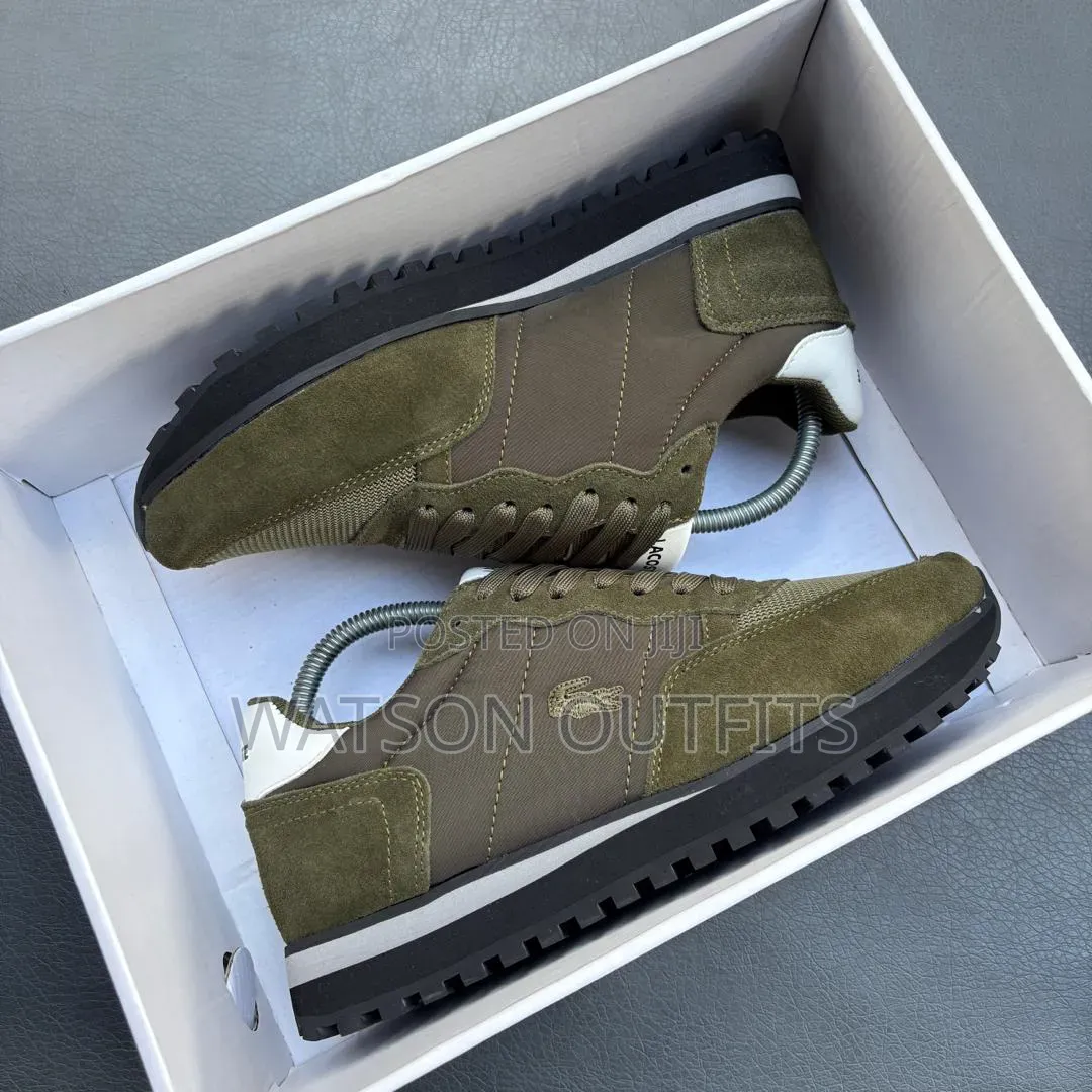 Men's Leather Sneakers or Sneaker Footwears or Raba Very Hot Lacoste