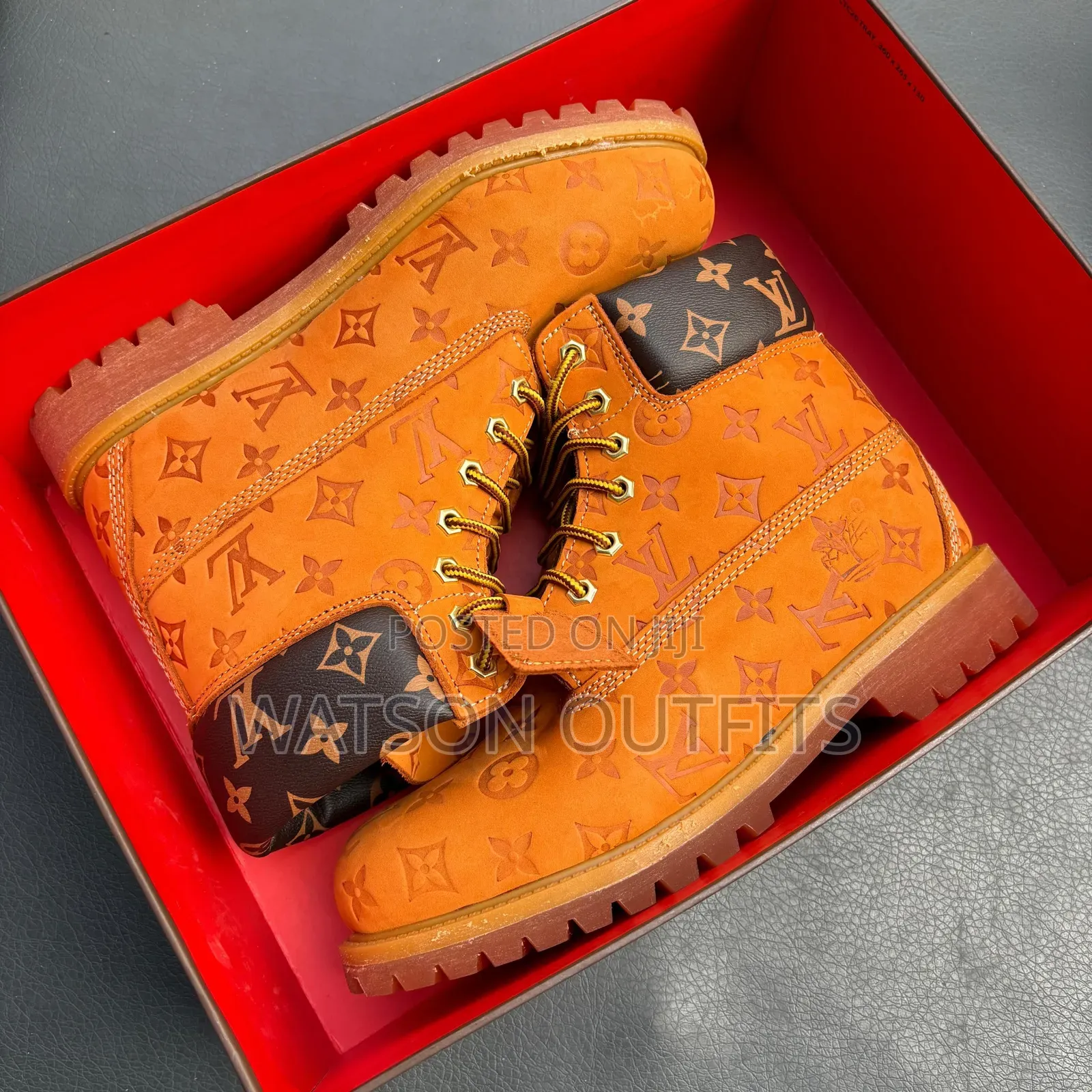 Men's Leather Boots or Boot Shoes or Buti Za Leather Materials Lv-Timz
