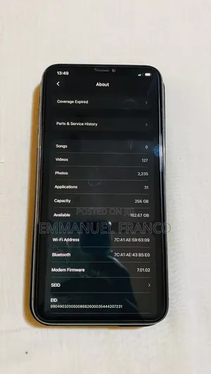 Apple iPhone 11 Pro Max 256 GB Black