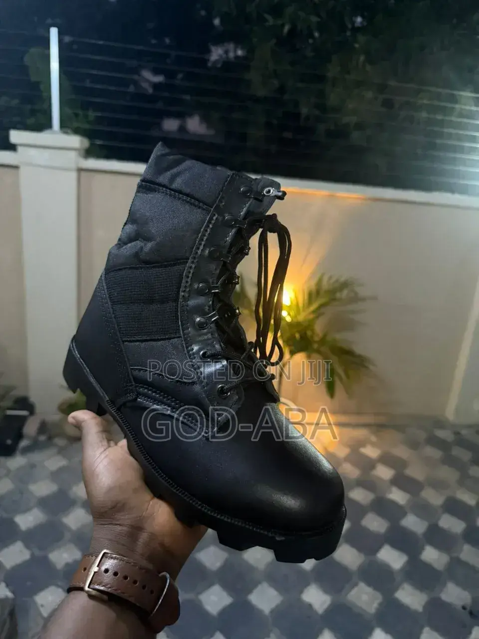 Safe Army Boots