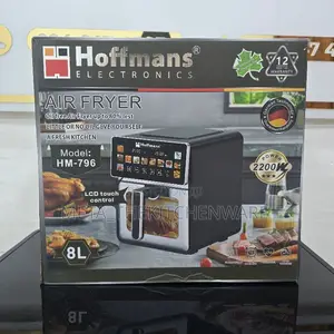 Hoffmans Electric Digital Airfryer, 8 L - Model: Hm-796
