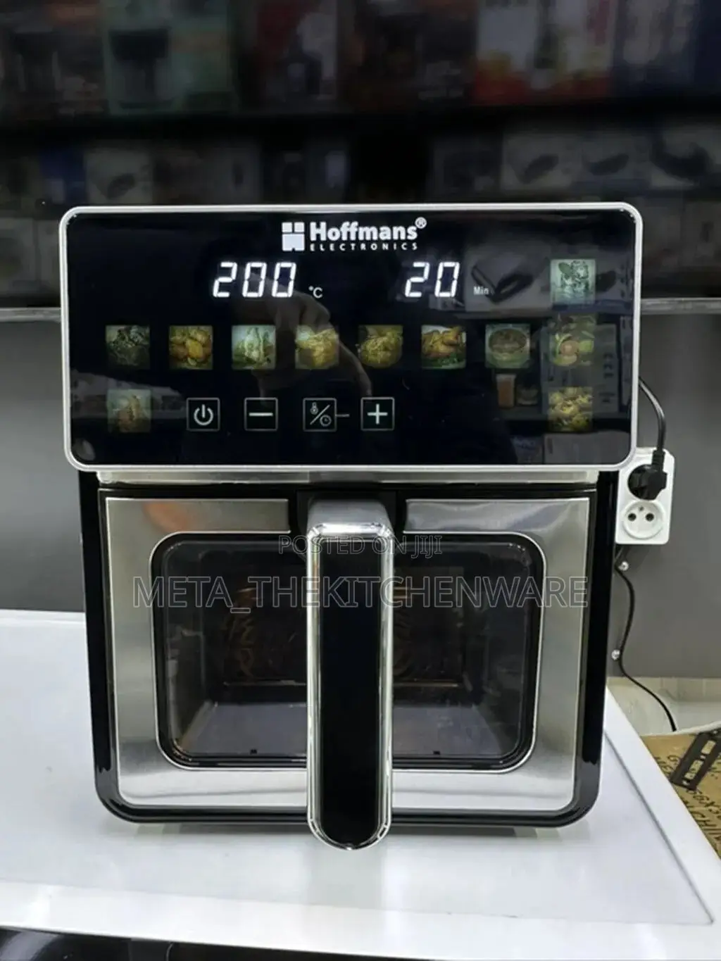 Hoffmans Electric Digital Airfryer, 8 L - Model: Hm-796