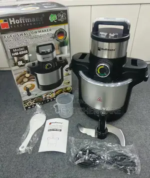 Hoffman Multifunction Ugali Maker With Chopper 8l