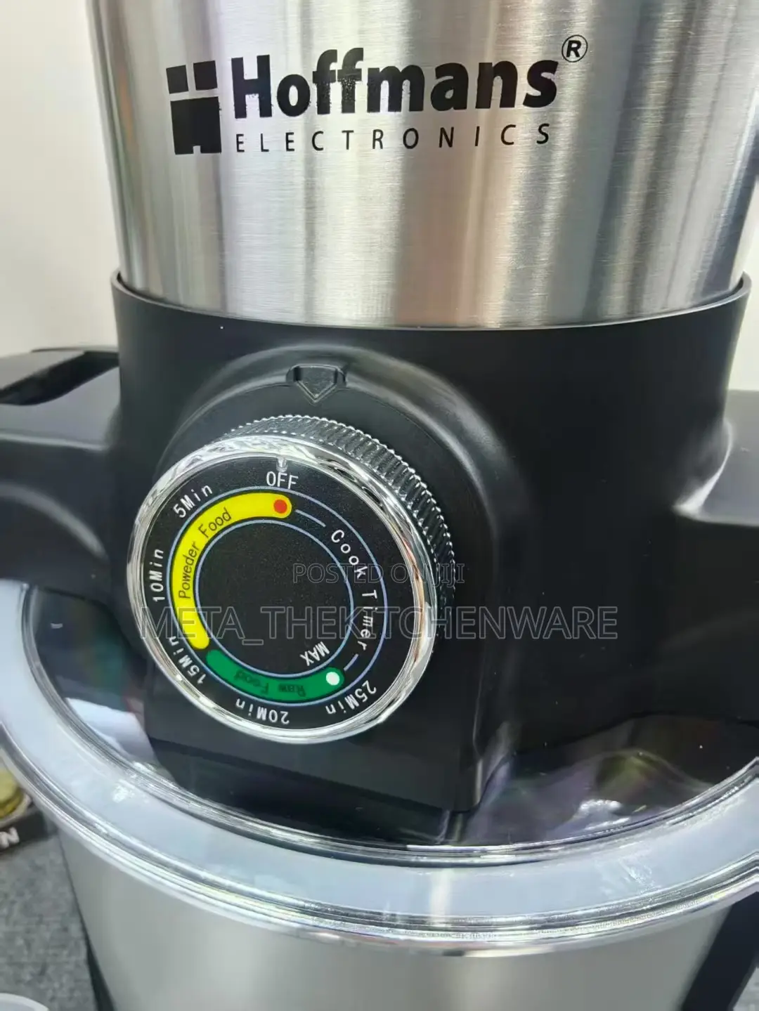 Hoffman Multifunction Ugali Maker With Chopper 8l