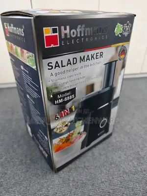 Hoffmans 6 In 1 Electric Salad Slicer / Vegetable Cutter 200w