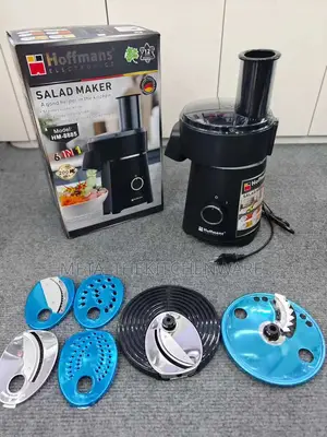 Hoffmans 6 In 1 Electric Salad Slicer / Vegetable Cutter 200w
