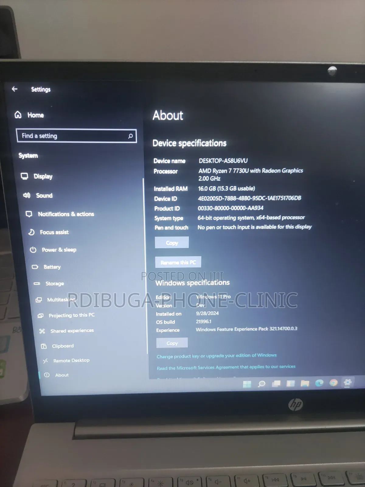Laptop HP Pavilion 15 16GB Intel Core i7 HDD+SSD 1T