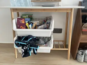 Small Storage Shelf Table for Sale