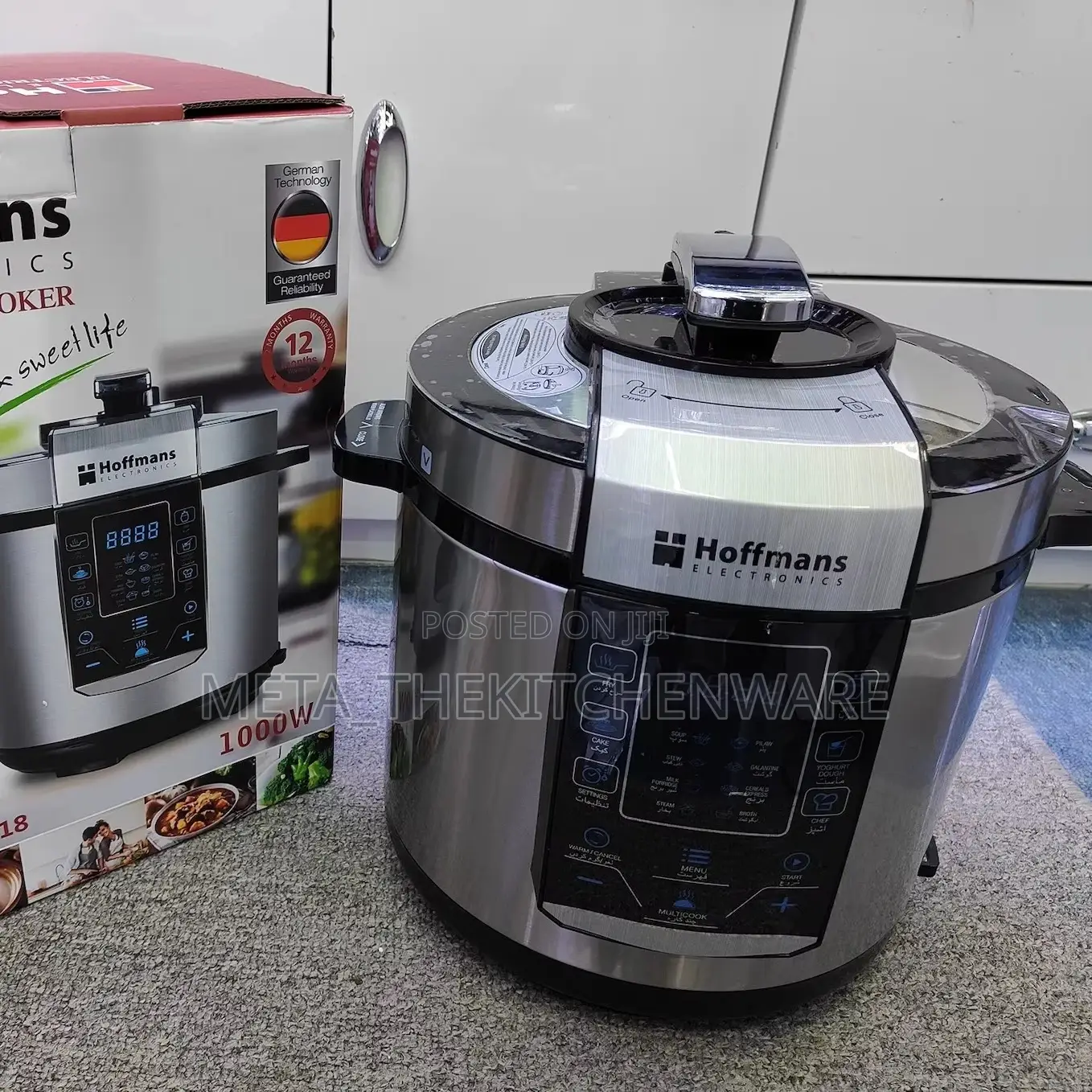Hoffmans Digital Electric Pressure Cooker 14 in 1
