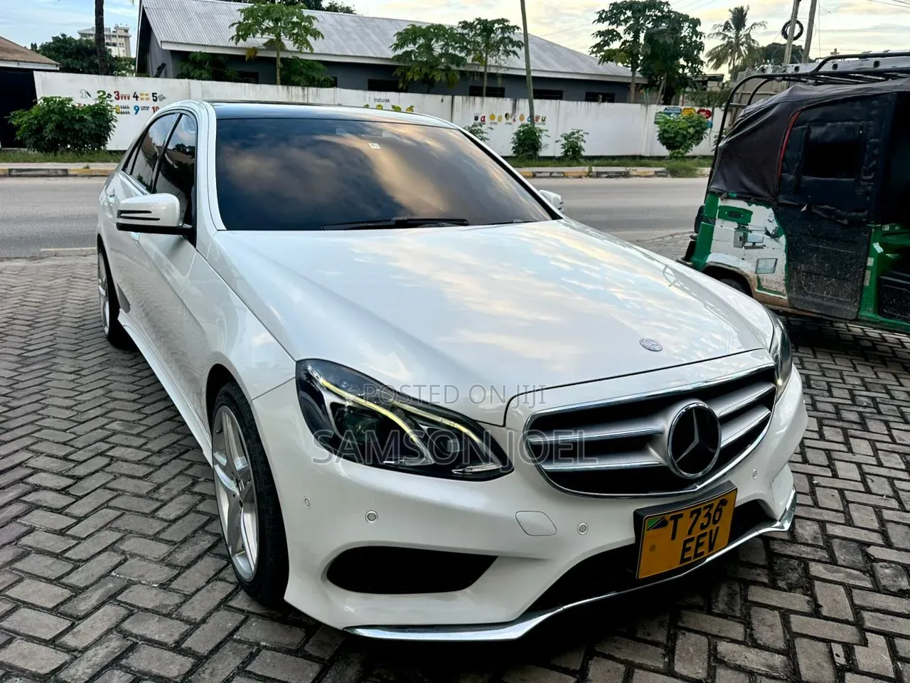 Mercedes-Benz E200 2016 White