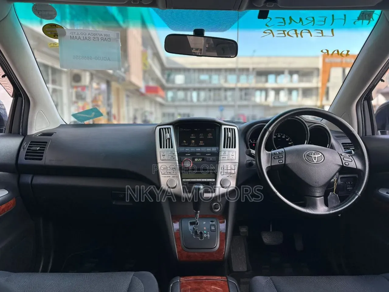 Toyota Harrier 2008 Black