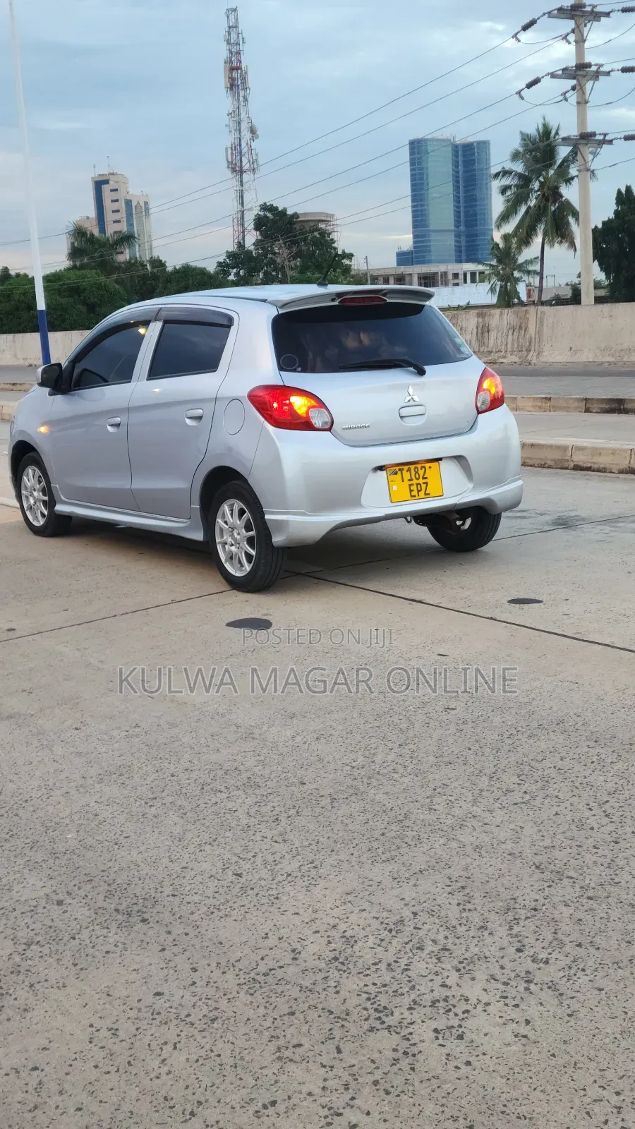 Mitsubishi Mirage 2012 Silver