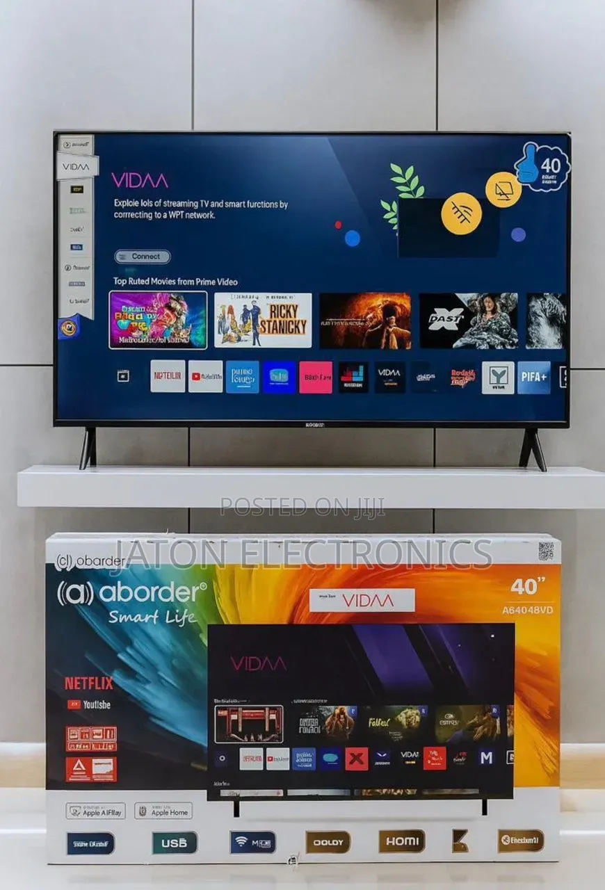 Aborder 40 Inches Smart Vidaa