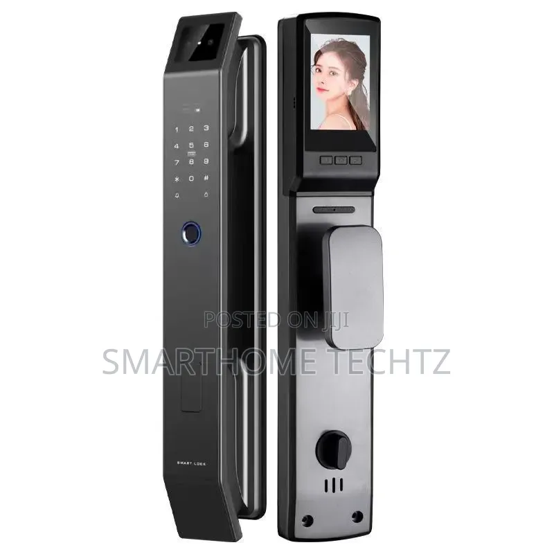 Face Id Smart Door Lock Kitasa Janja Cha Camera Unaweza Fungua Na Uso