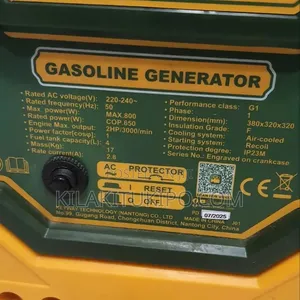 Gasoline Generator Max.800w