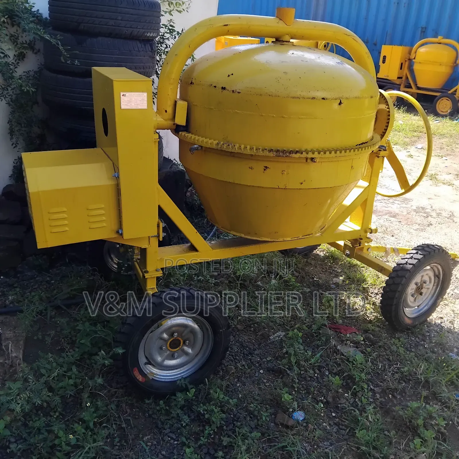 Electric Concrete Mixer 550l
