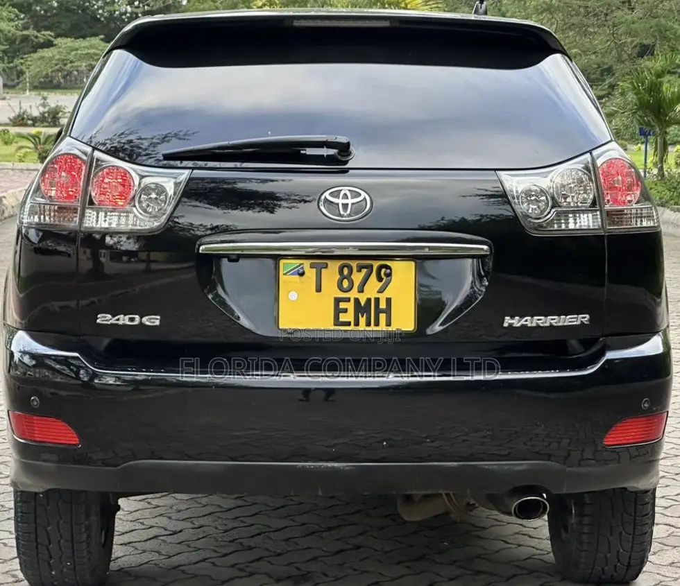 Toyota Harrier 2008 Black