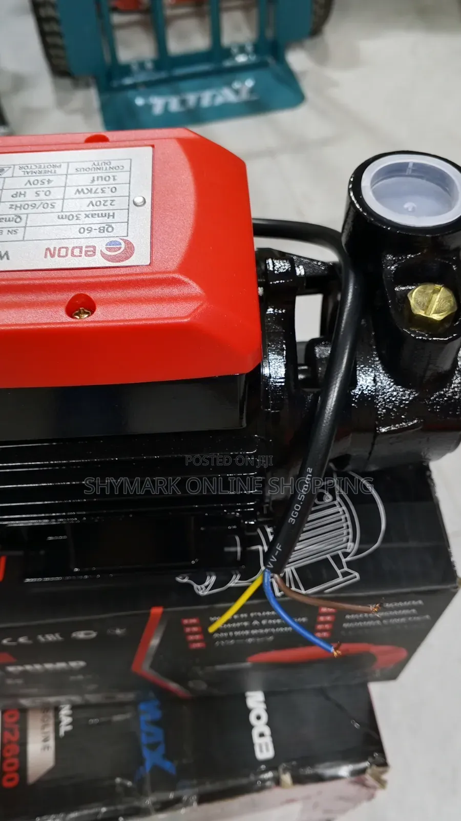 Edon Water Pump 0.5hp Model Qb-60