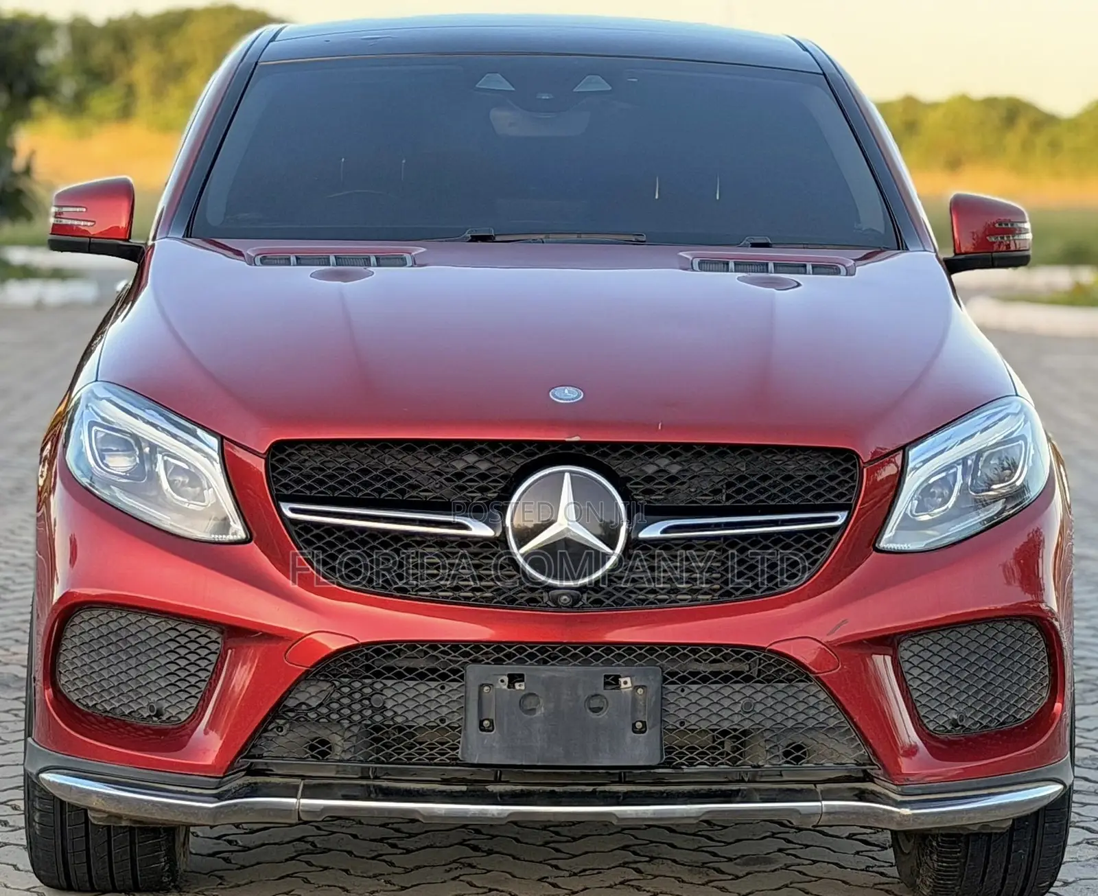 Mercedes-Benz GLE-Class 2018 Red
