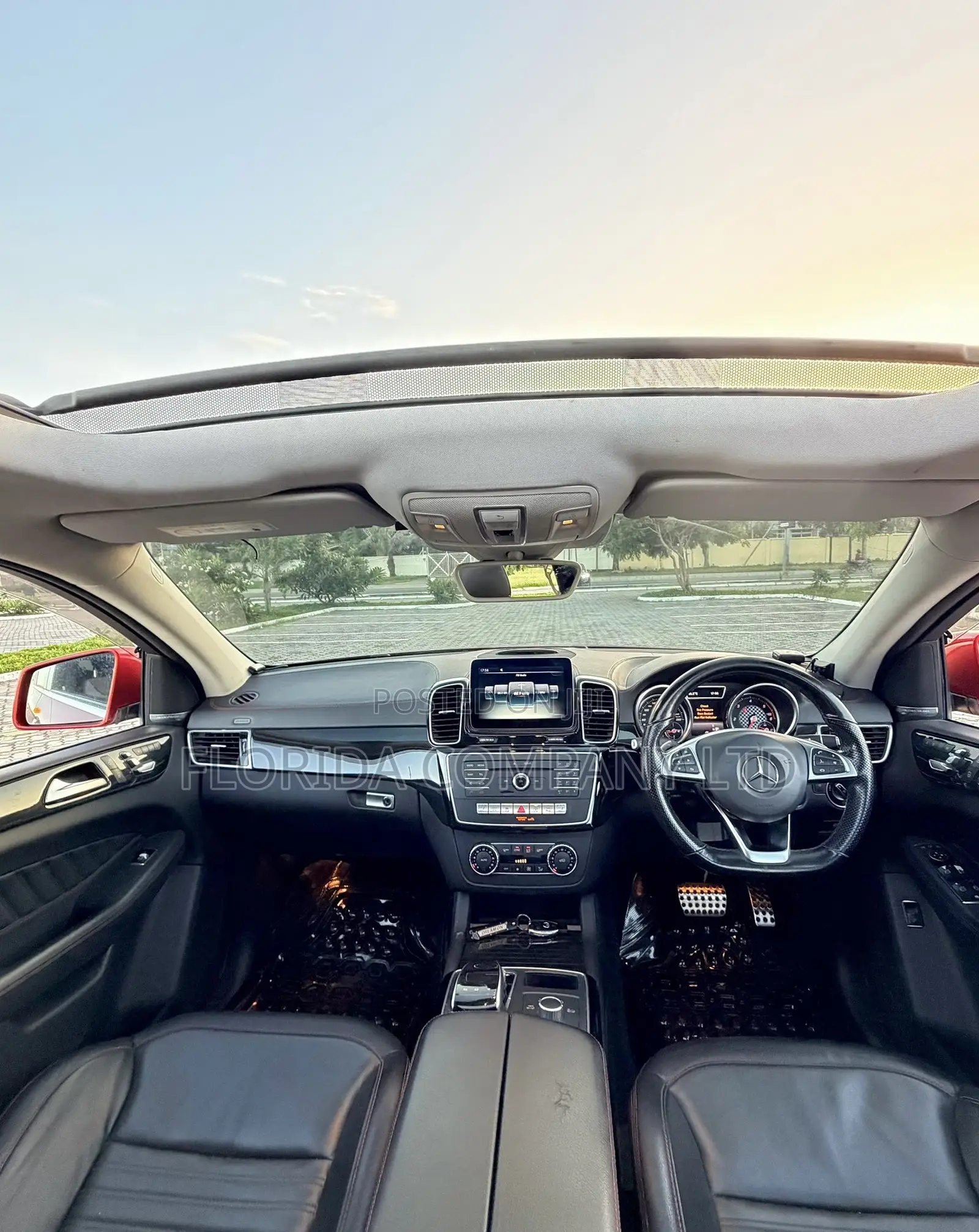Mercedes-Benz GLE-Class 2018 Red