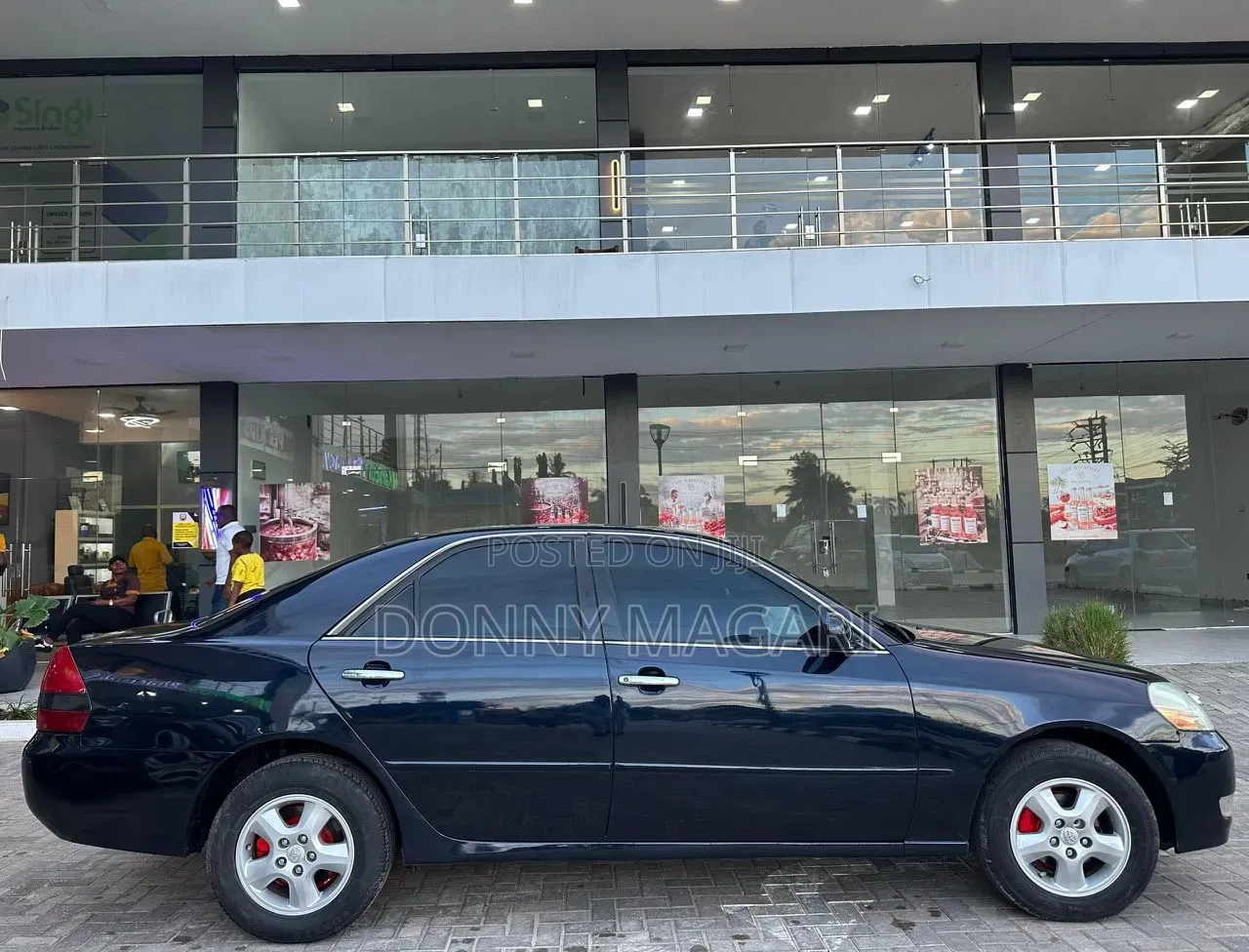 Toyota Mark II 2003 Blue