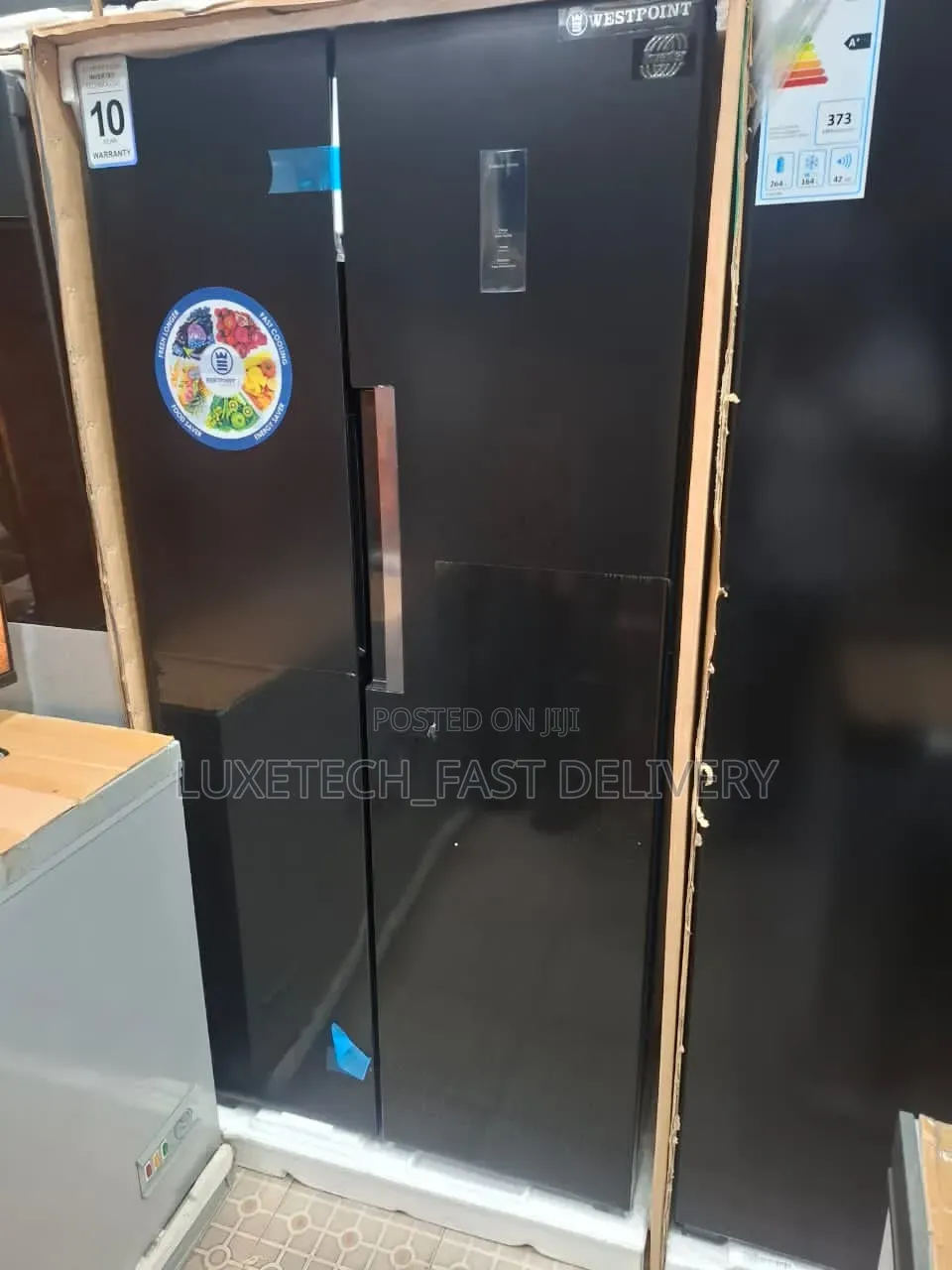 Westpoint Non-Frost Side-by-Side Refrigerator 444 Litres