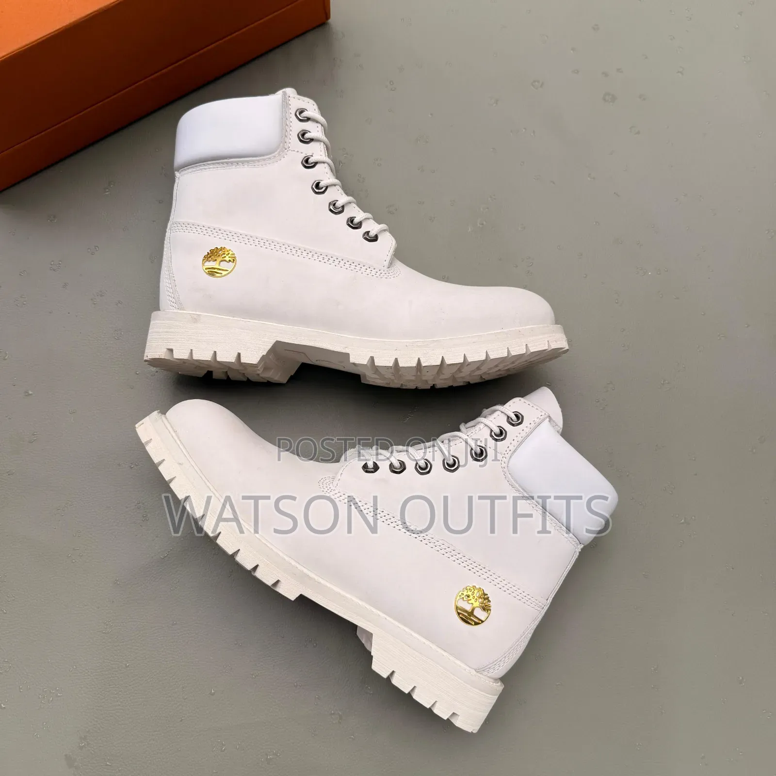 Men's Leather Shoes Timberland Boots Za Mhuri Wa Chuma