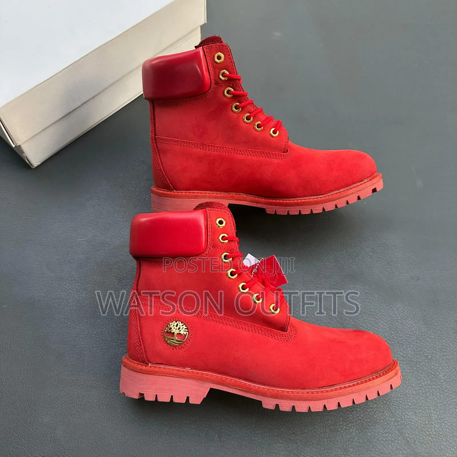 Men's Leather Shoes Timberland Boots Za Mhuri Wa Chuma