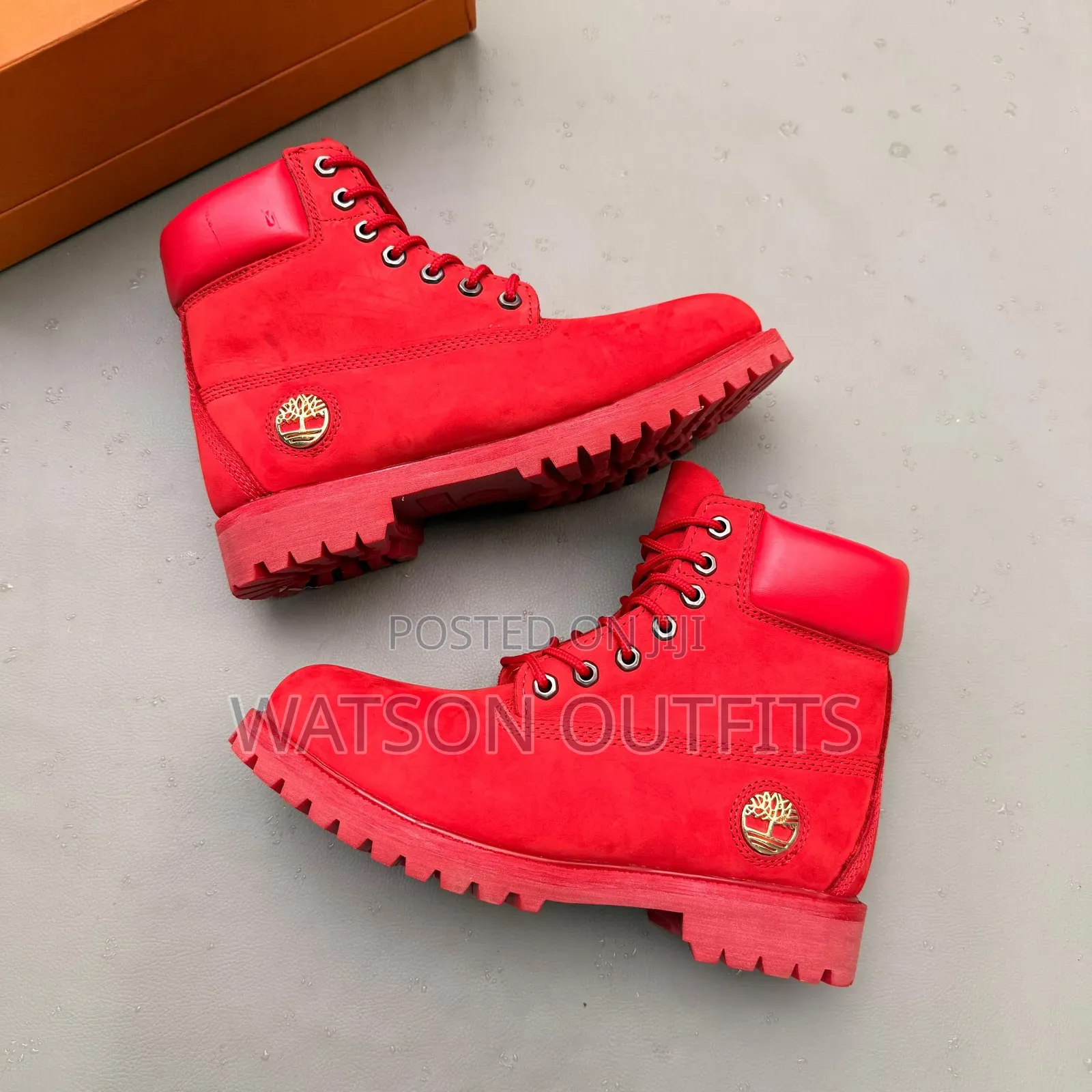 Men's Leather Shoes Timberland Boots Za Mhuri Wa Chuma
