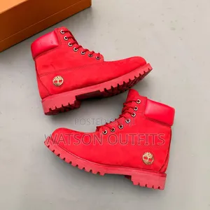 Men's Leather Shoes Timberland Boots Za Mhuri Wa Chuma