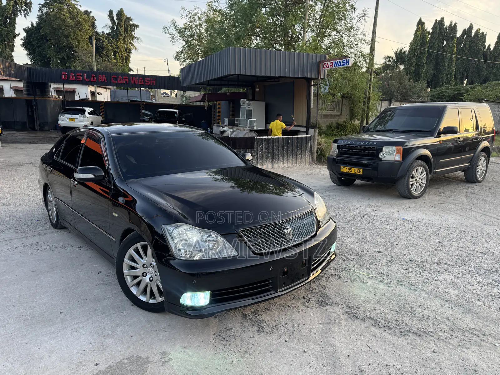 Toyota Crown 2004 Black