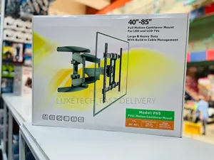 Strong Full Motion Tv Wall Mount 40"–85” Dual Arm P65 Cantilever
