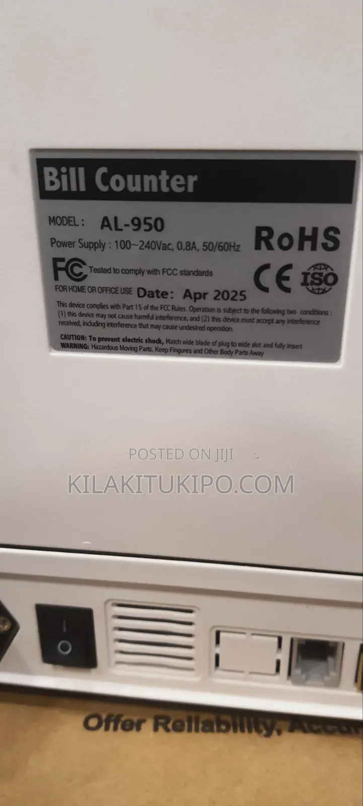 Bill Counter Machine Double