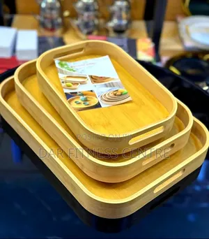 Bamboo Trays 3 PCS