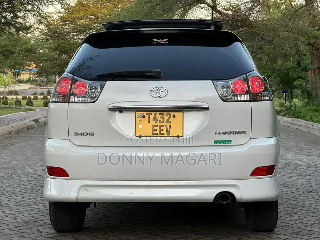 Toyota Harrier 2008 White